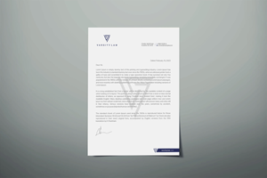 Letterhead Design by Xpert for this project | Design: #31741768
