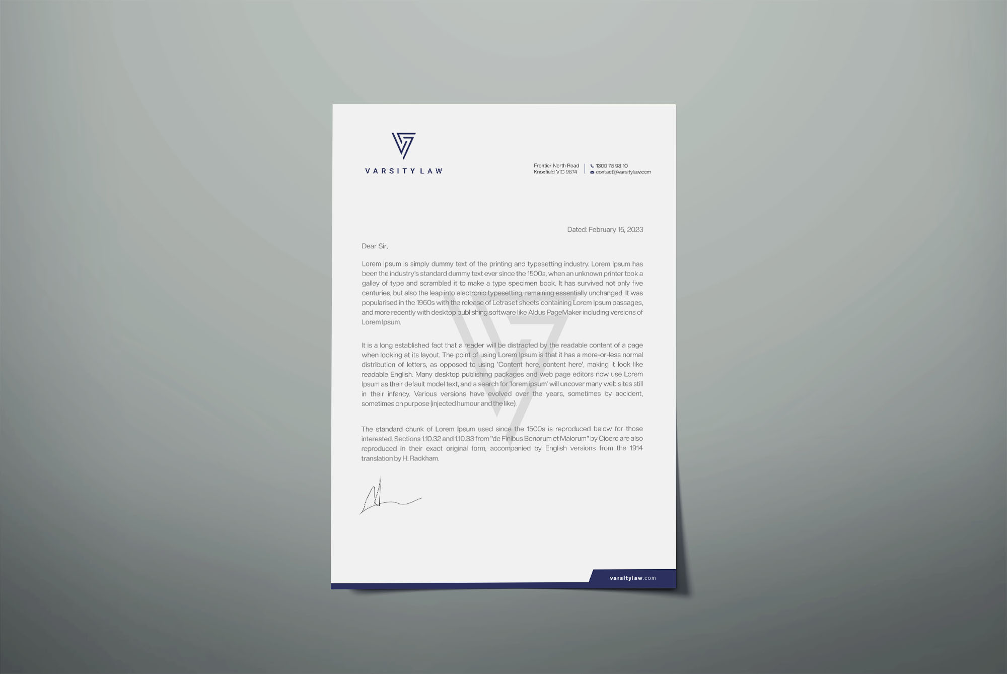 Letterhead Design by Xpert for this project | Design #31741799