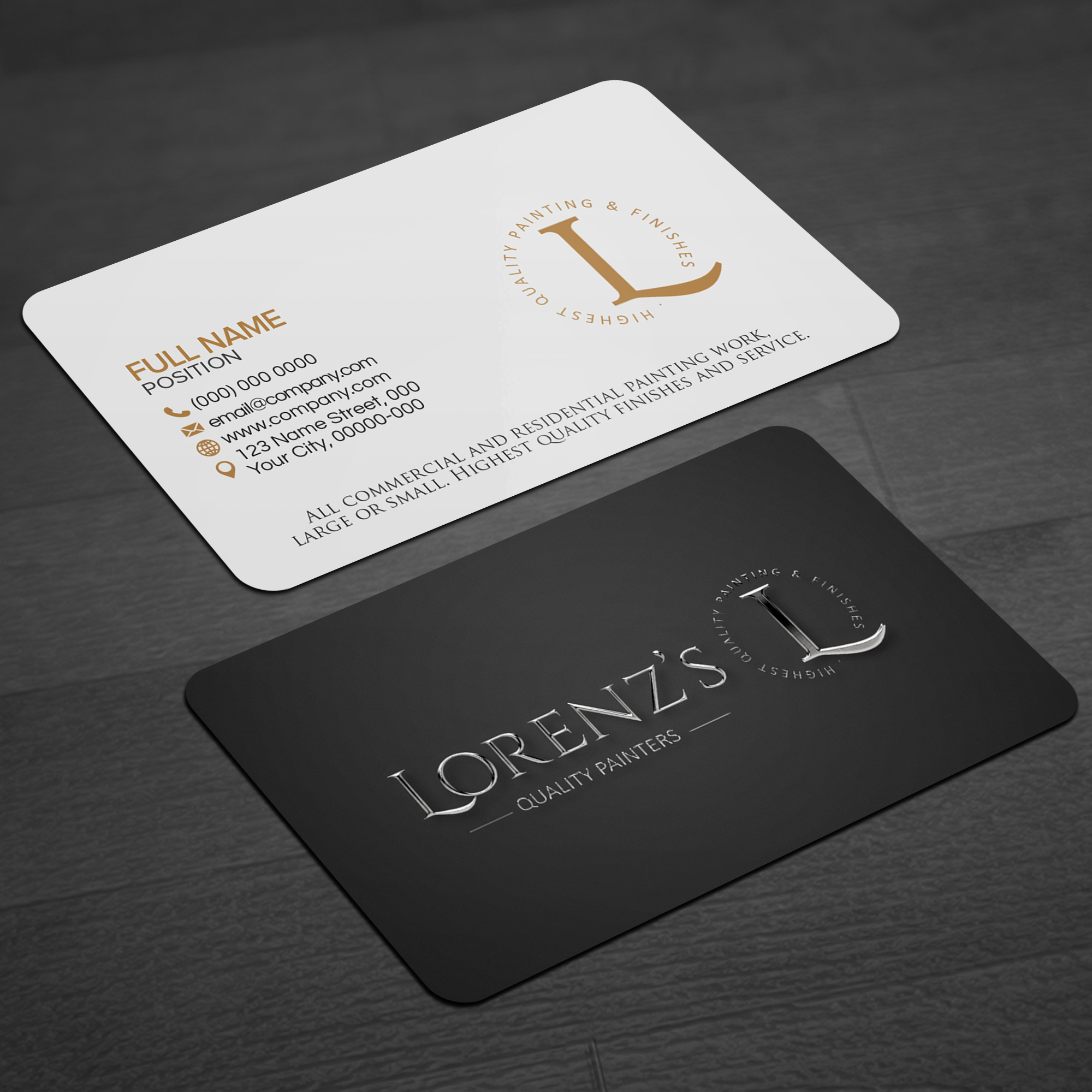 Visitenkarten-Design von WellDesign für Lorenz’s  | Design #31740211