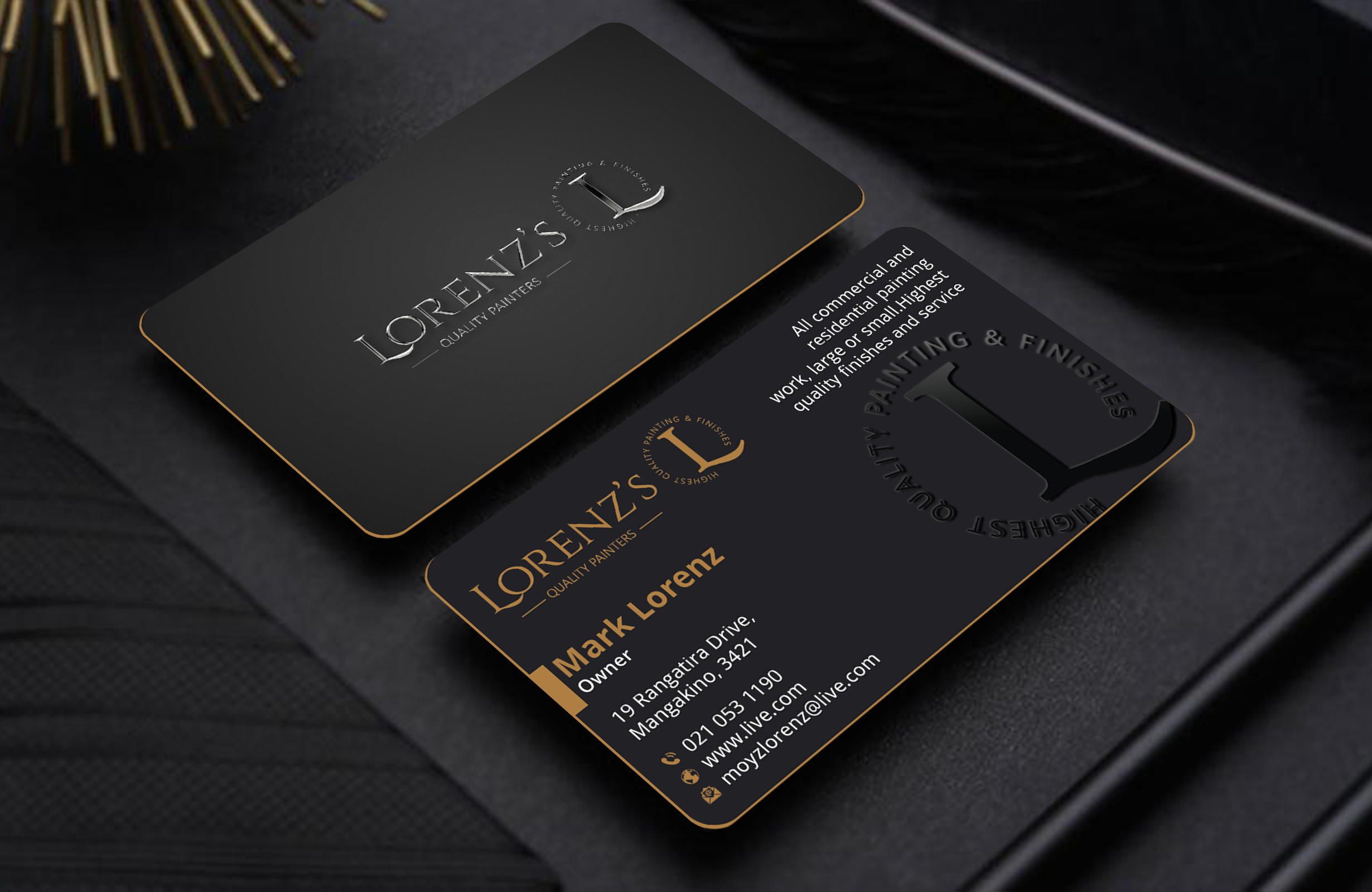 Business Card Design by DesignerShahadat for Lorenz’s  | Design #31741795