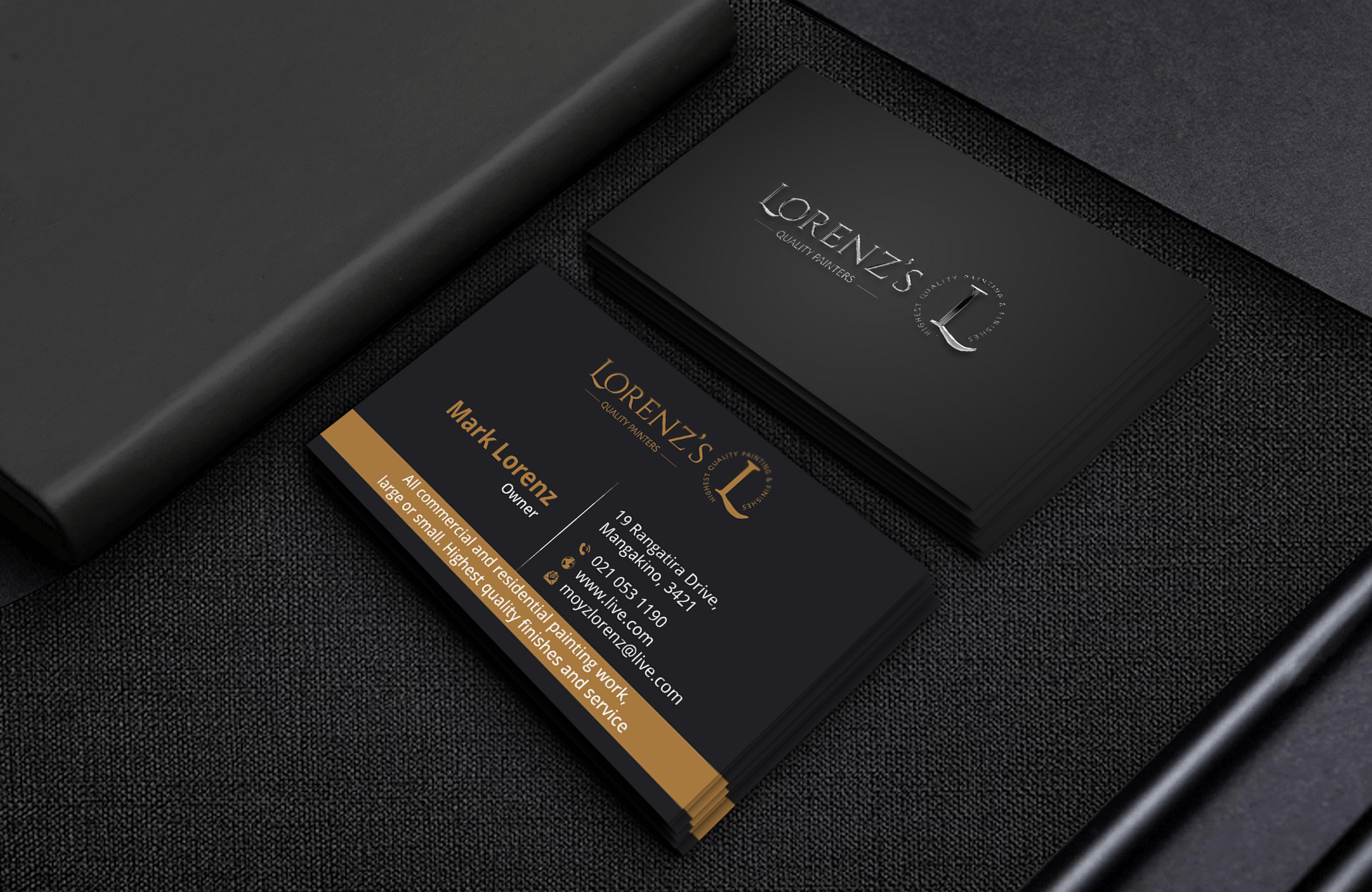 Business Card Design by DesignerShahadat for Lorenz’s  | Design #31741884