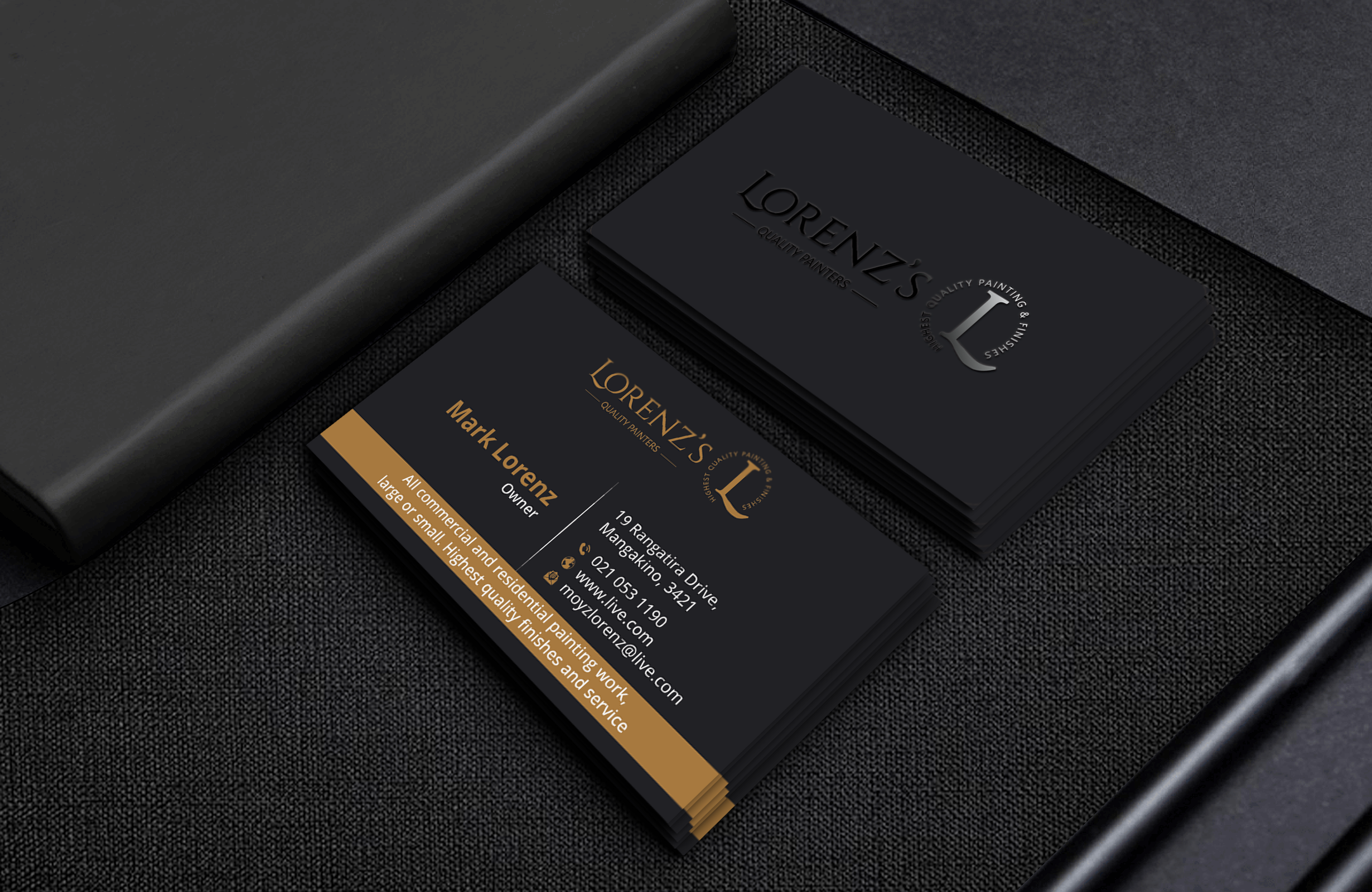 Business Card Design by DesignerShahadat for Lorenz’s  | Design #31741885
