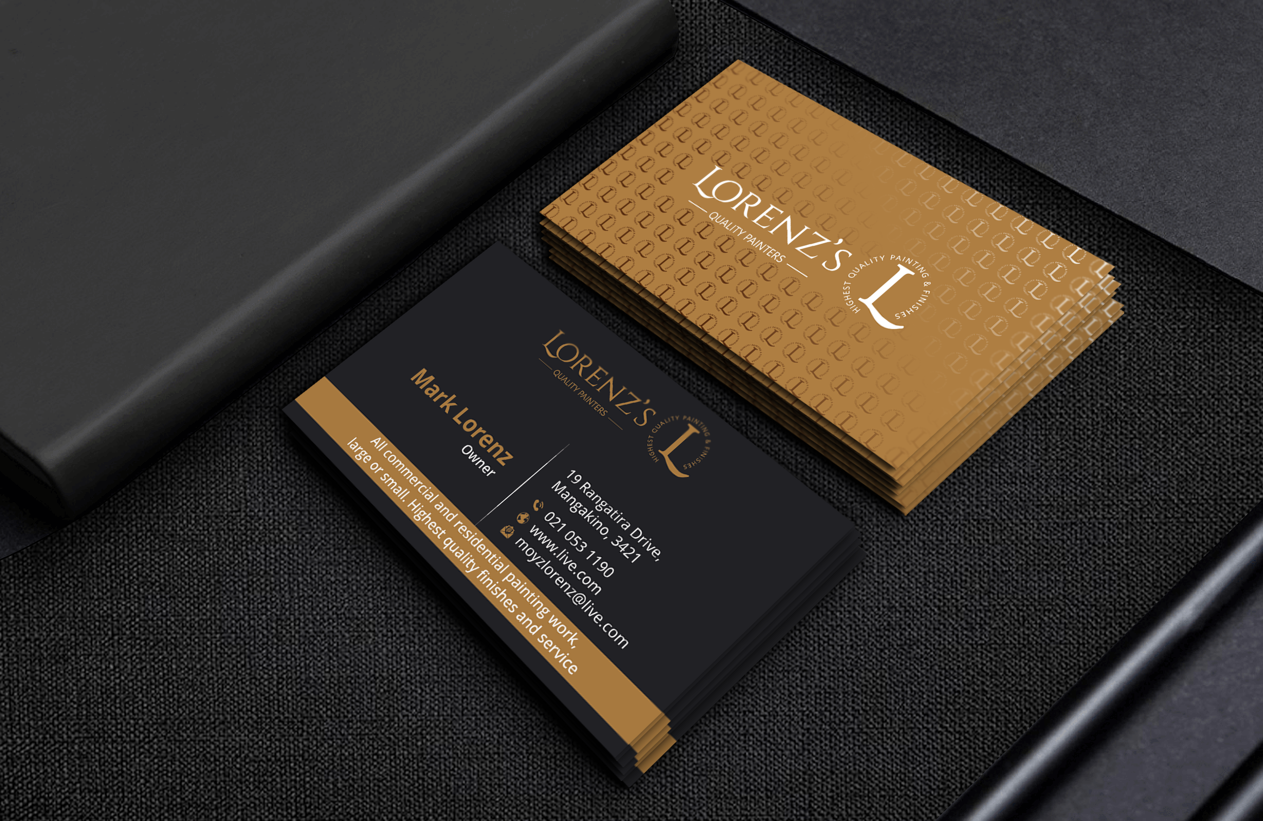 Business Card Design by DesignerShahadat for Lorenz’s  | Design #31741886