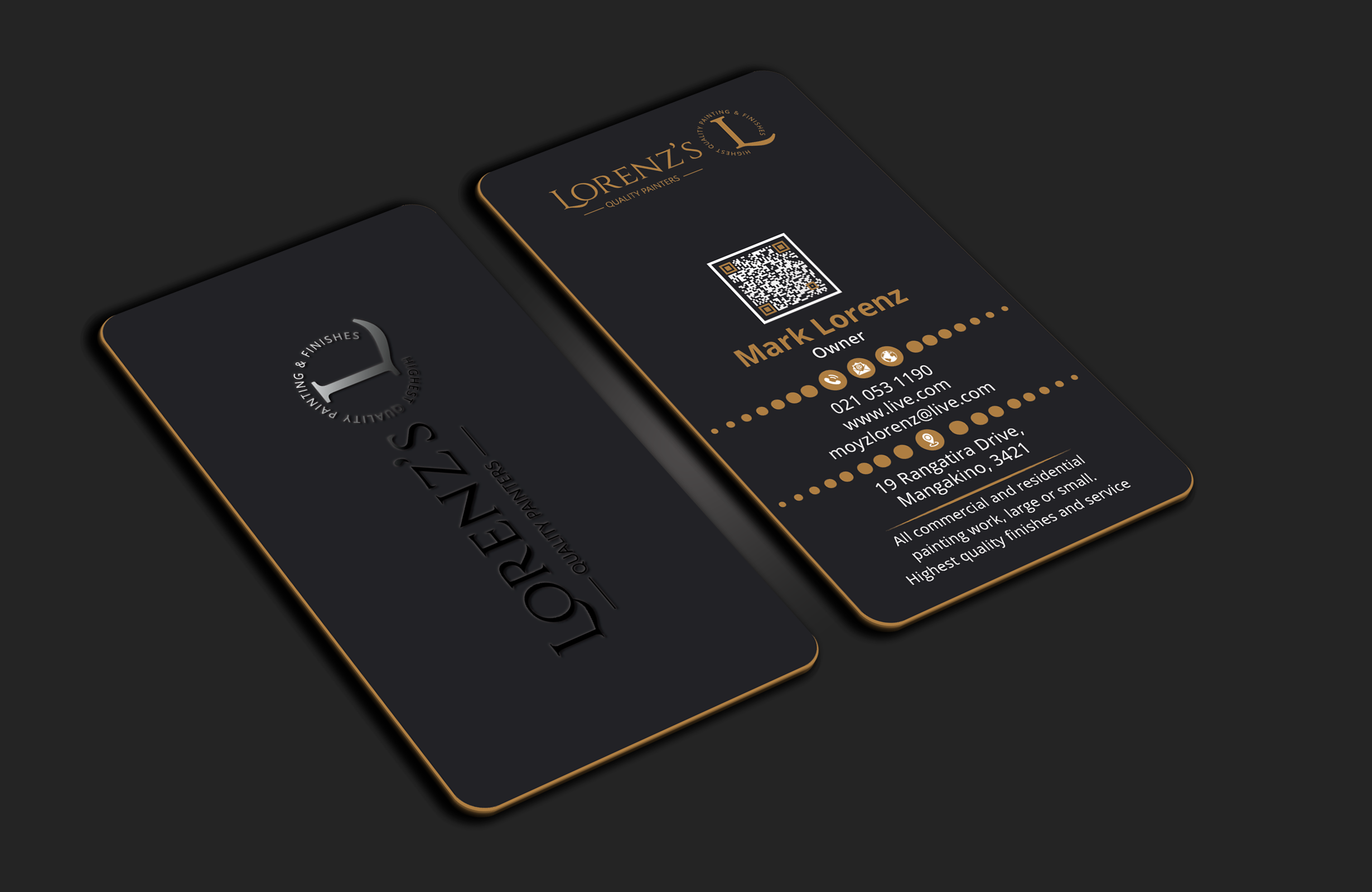 Business Card Design by DesignerShahadat for Lorenz’s  | Design #31742432