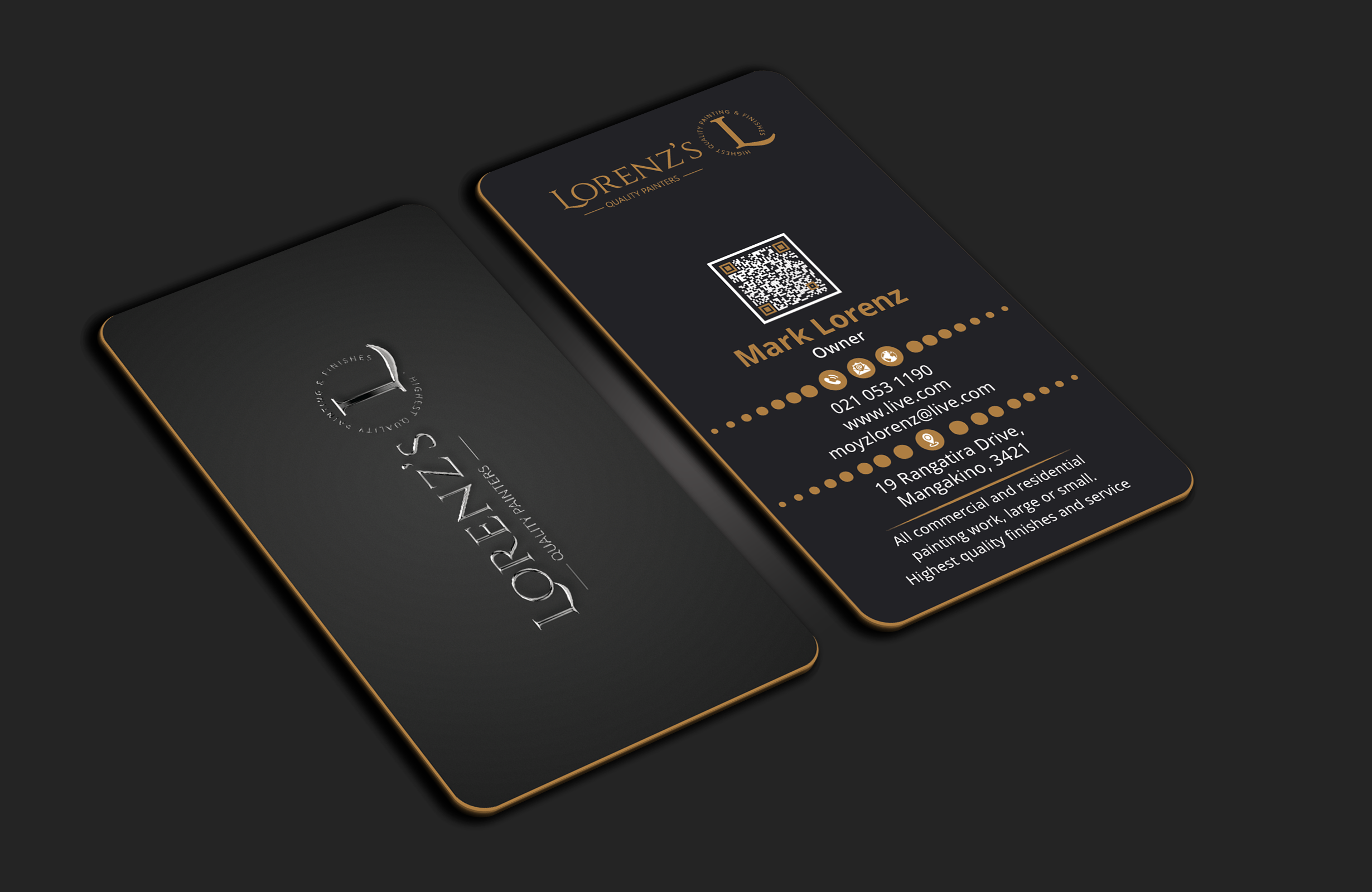 Business Card Design by DesignerShahadat for Lorenz’s  | Design #31742433