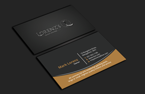 Business Card Design by DesignerShahadat for Lorenz’s  | Design: #31743174