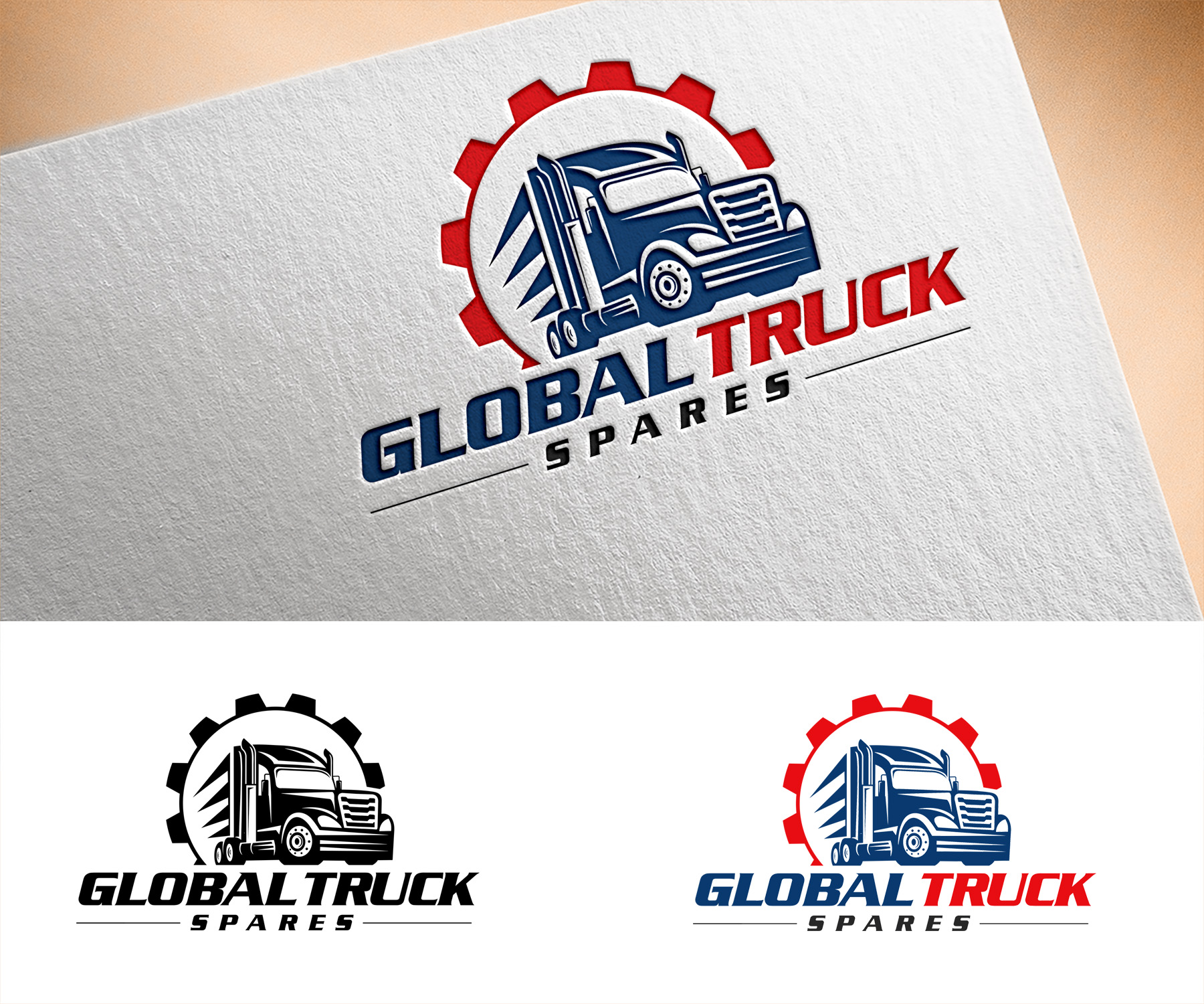 Logo Design by Vishak vasu for Toowoomba Truck Spares | Design #31760625