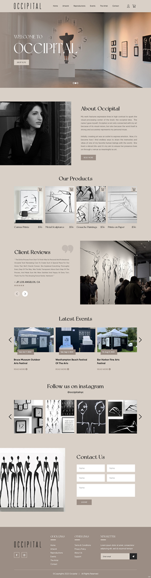 Shopify Design by pb for this project | Design: #31752334