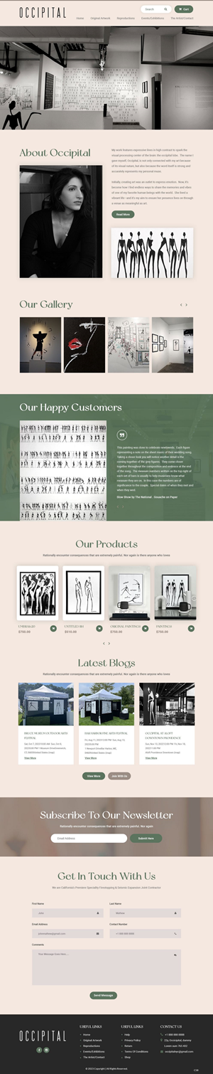 Shopify Design by pb for this project | Design: #31752335