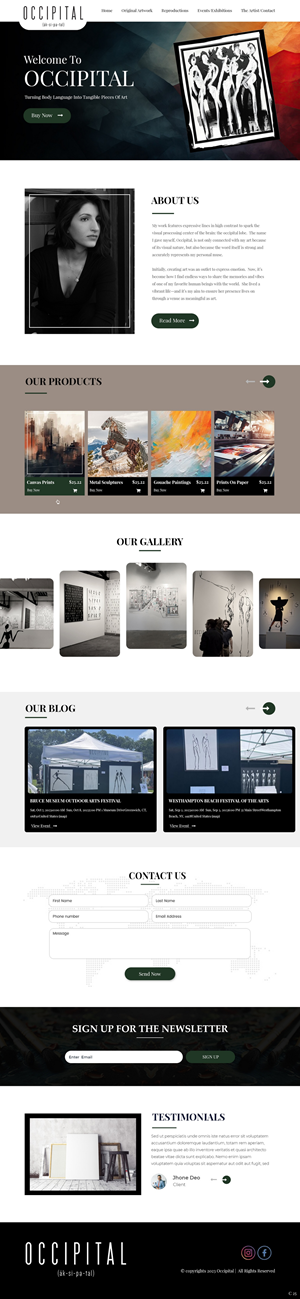 Shopify Design by pb for this project | Design: #31758191