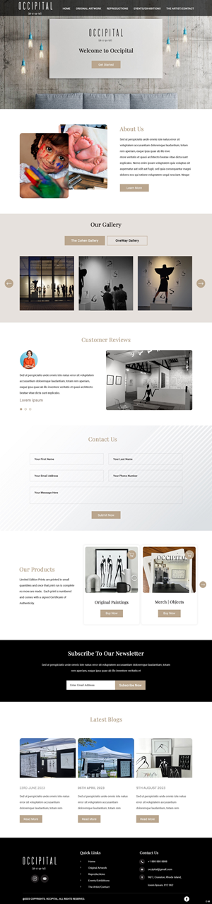 Shopify Design by pb for this project | Design: #31758194