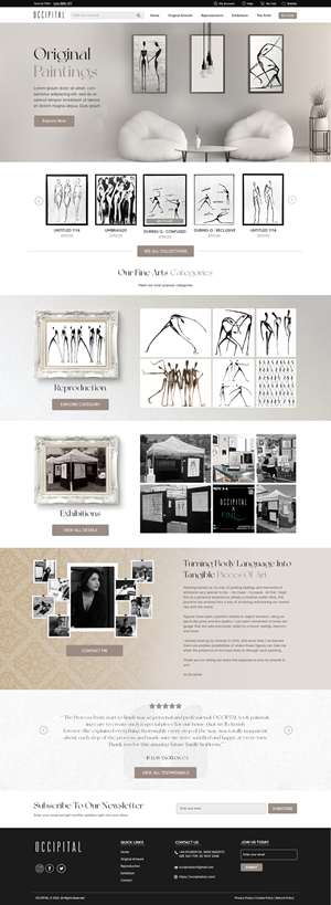 Shopify Design by creative.bugs for this project | Design: #31768395