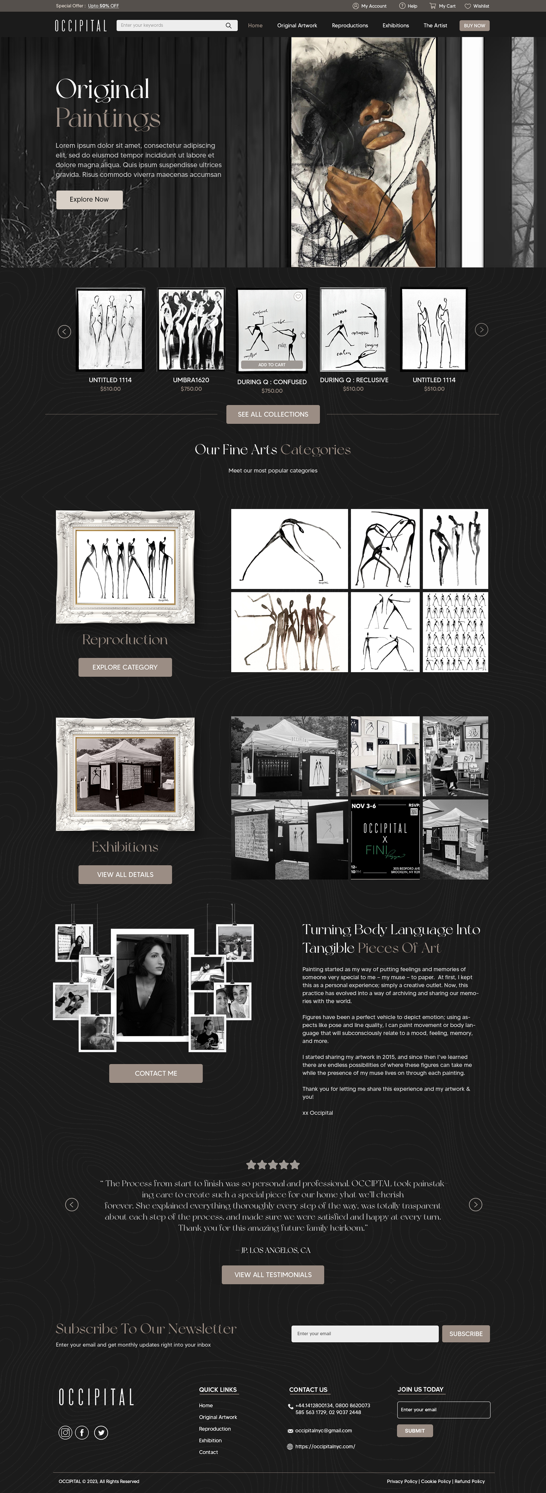 Shopify Design by creative.bugs for this project | Design #31768396