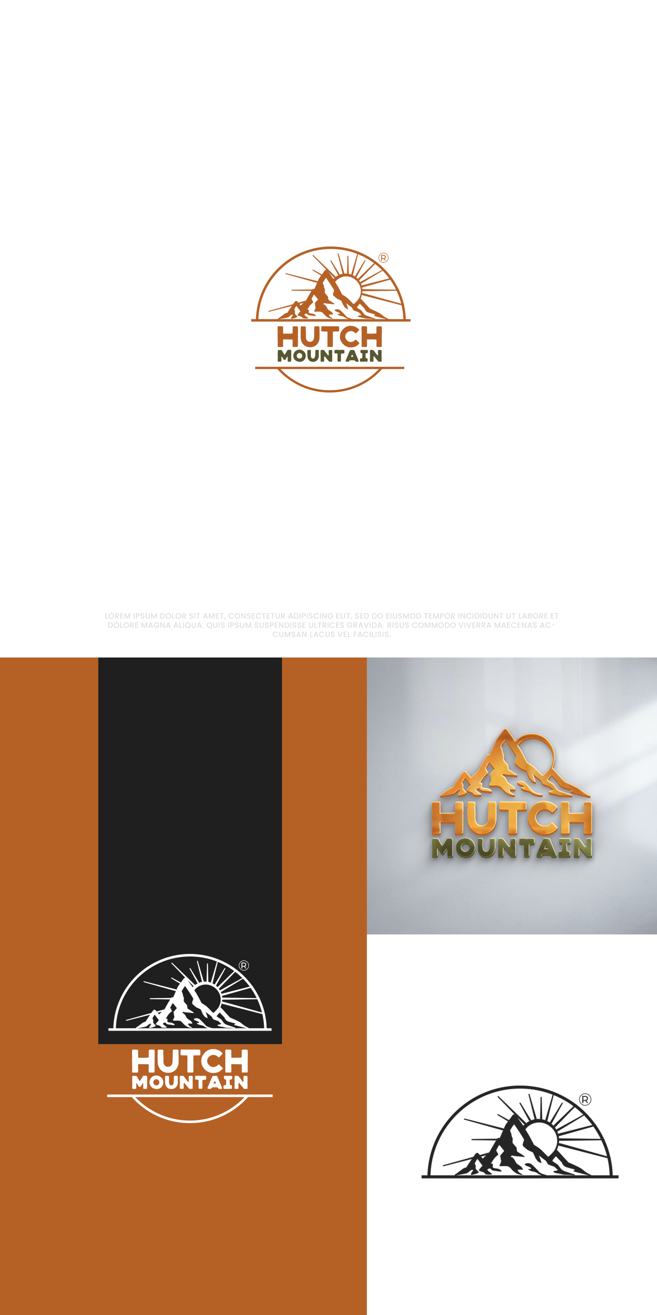 Logo Design by JebaF for Hutch Mountain | Design #31757874
