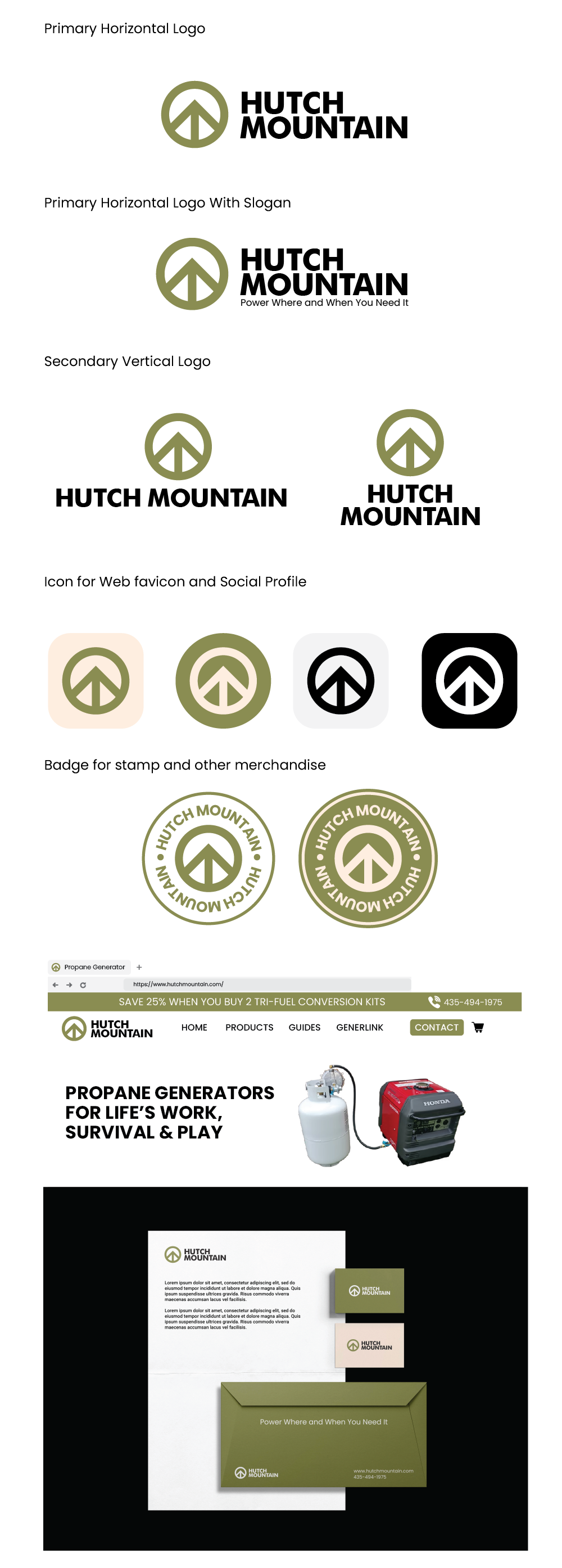 Logo Design by Kham Lian Tung for Hutch Mountain | Design #31776999