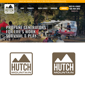 Logo Design by DigitalArt for Hutch Mountain | Design #31788495