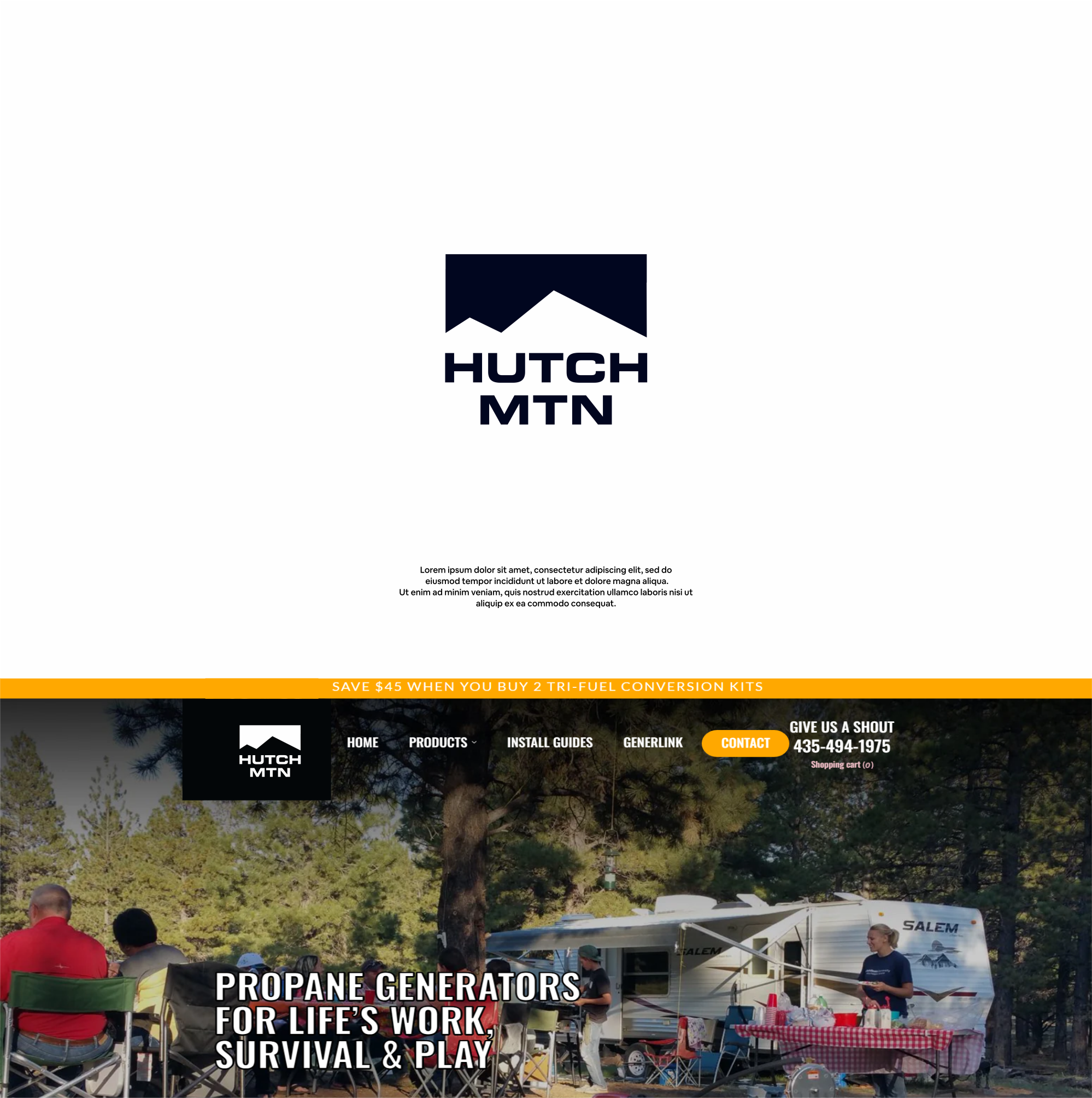 Logo-Design von DesignFirst für Hutch Mountain | Design #31748572