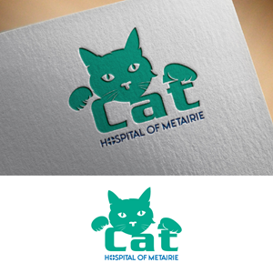Logo Design by Loknath for Cat Hospital of Metairie | Design: #31768807