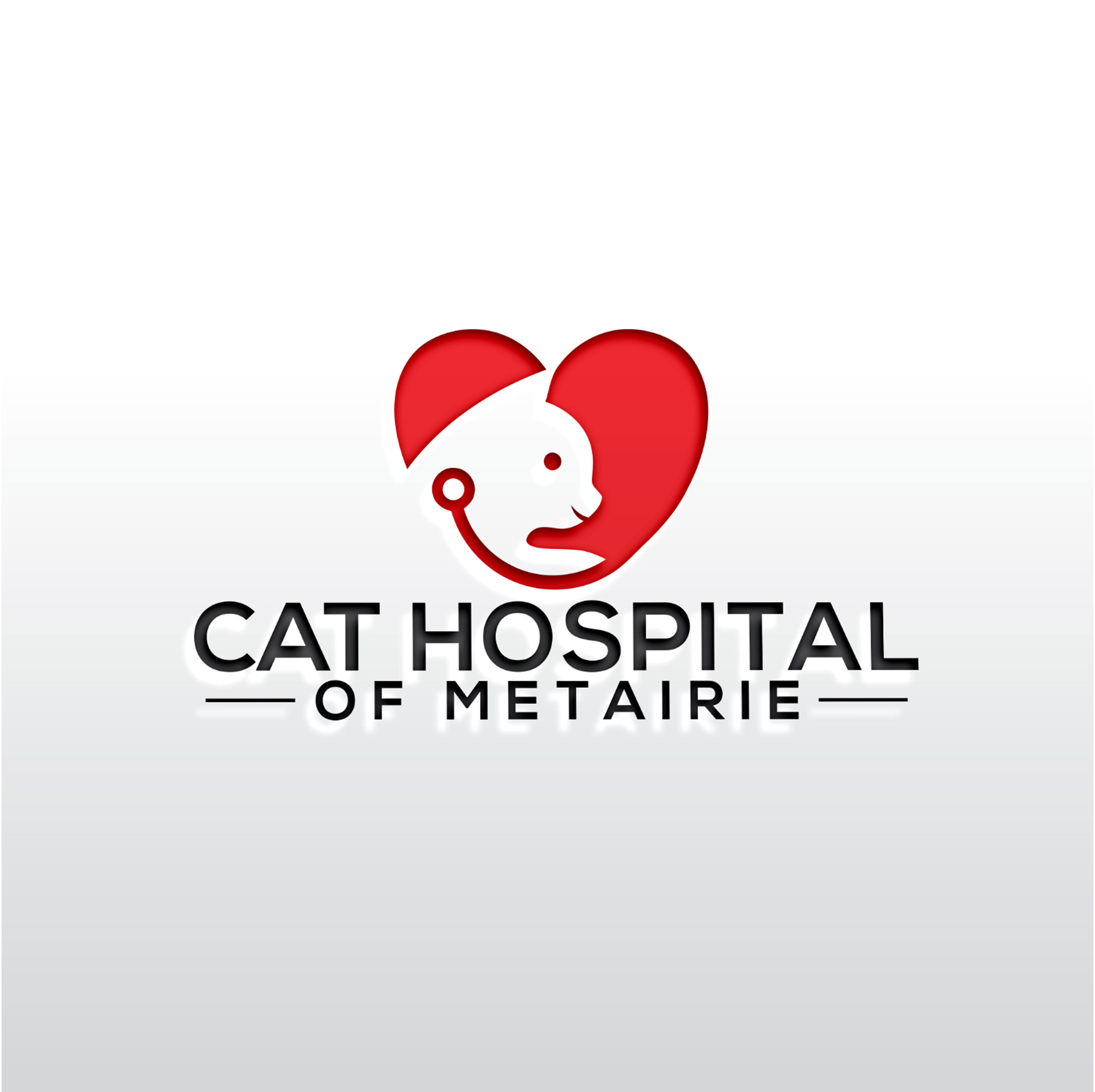 Logo Design by Rosalie.. for Cat Hospital of Metairie | Design #31795242