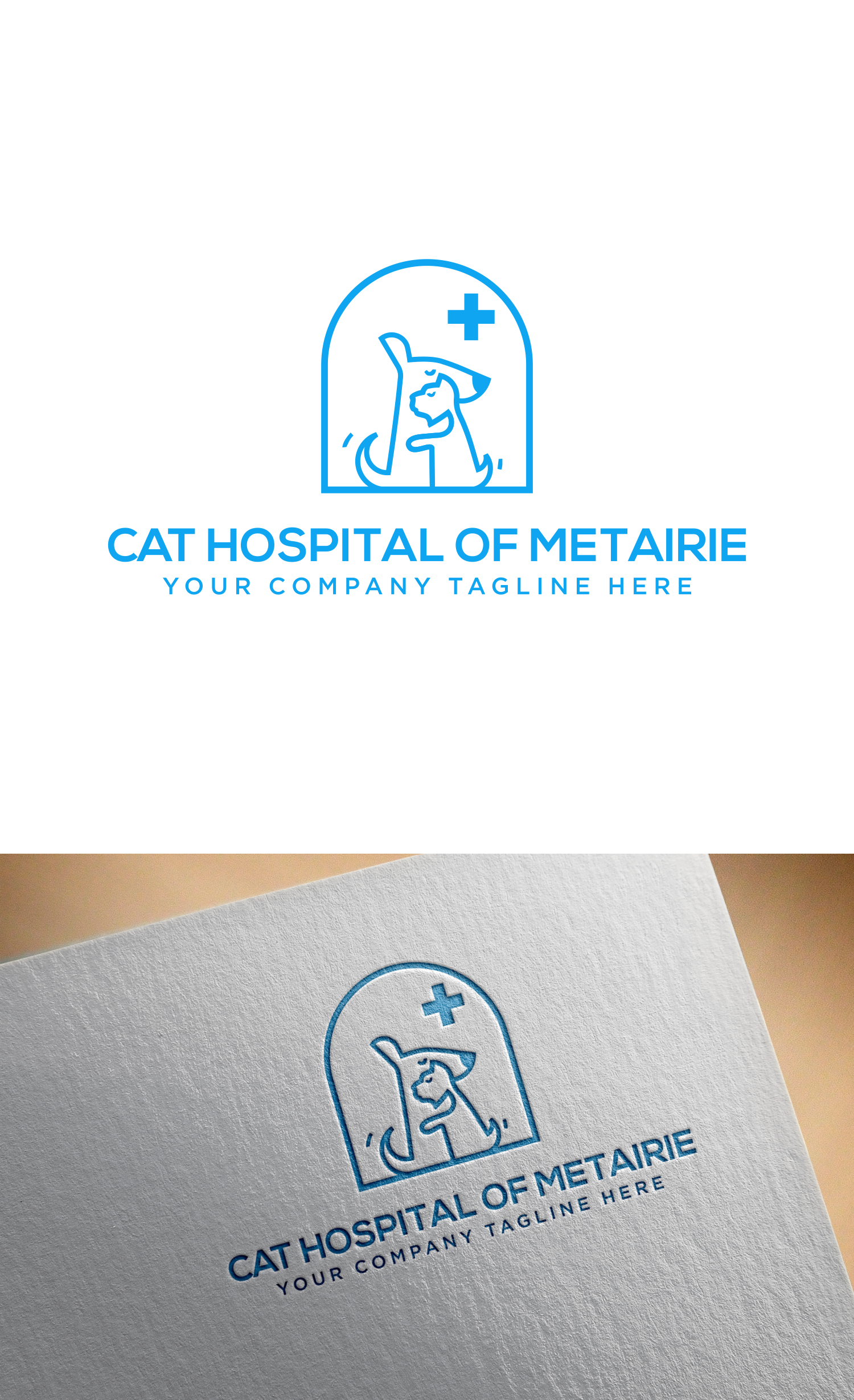 Logo Design by Keita. for Cat Hospital of Metairie | Design #31789476