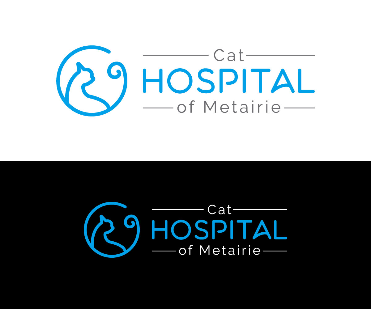 Logo Design by Kavth for Cat Hospital of Metairie | Design #31764240