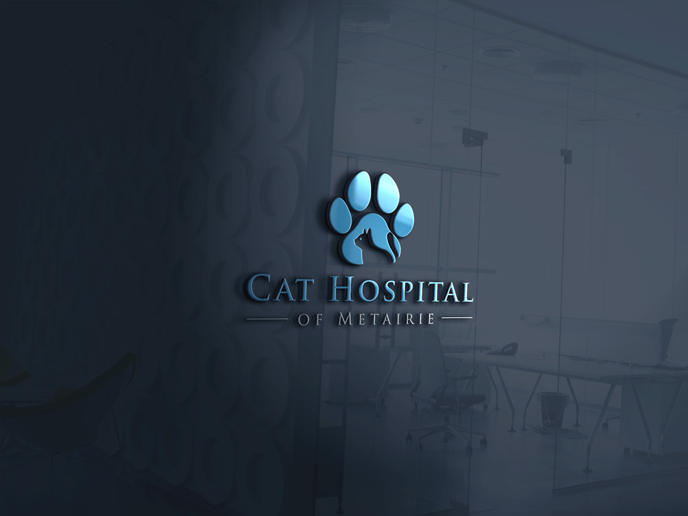 Logo Design by Design Builder. for Cat Hospital of Metairie | Design #31747455