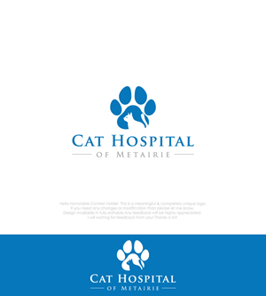Logo Design by Design Builder. for Cat Hospital of Metairie | Design: #31747457