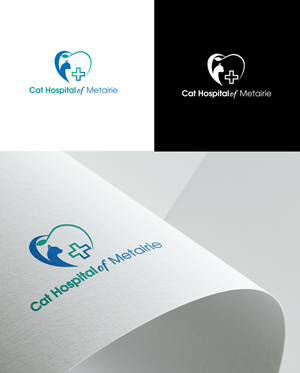 Logo Design by RA-bica for Cat Hospital of Metairie | Design: #31768210