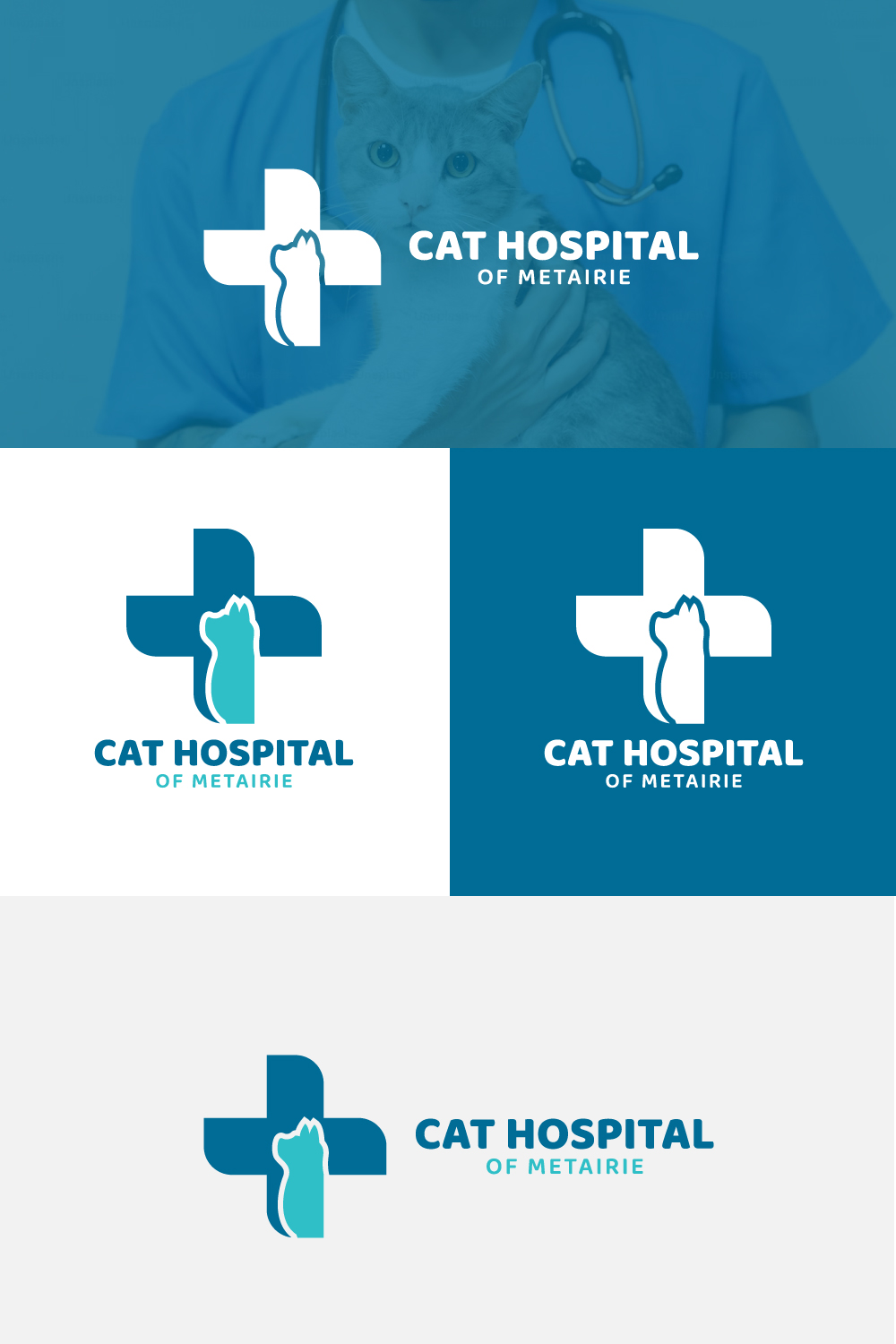 Logo Design by AHNAF_S for Cat Hospital of Metairie | Design #31745545