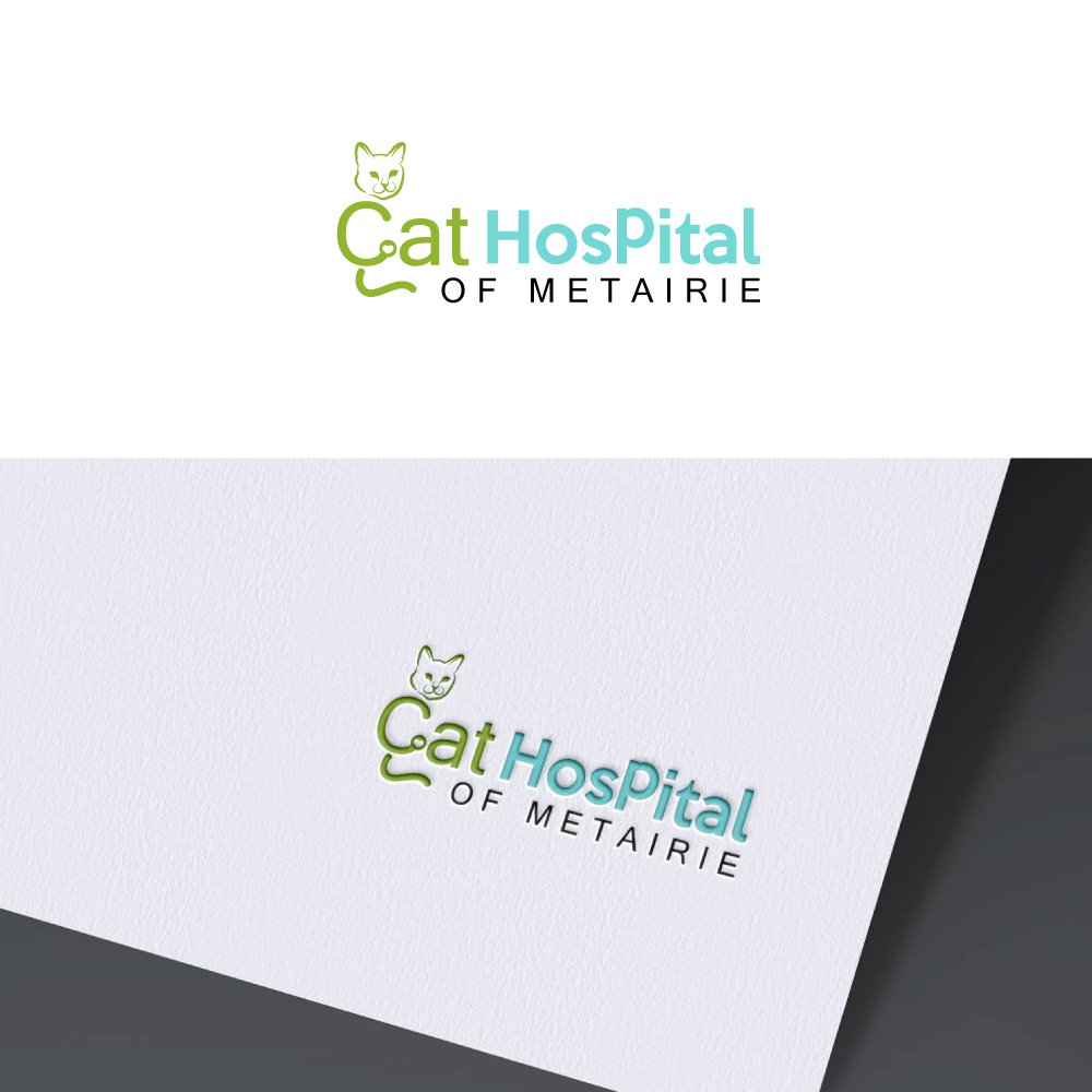 Logo Design by Suvendu.S for Cat Hospital of Metairie | Design #31754650