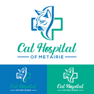 Logo Design by Dalang Design for Cat Hospital of Metairie | Design: #31745538