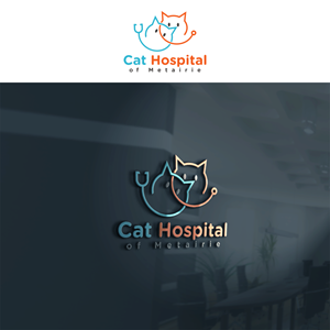 Logo Design by hidayati123 for Cat Hospital of Metairie | Design: #31793063