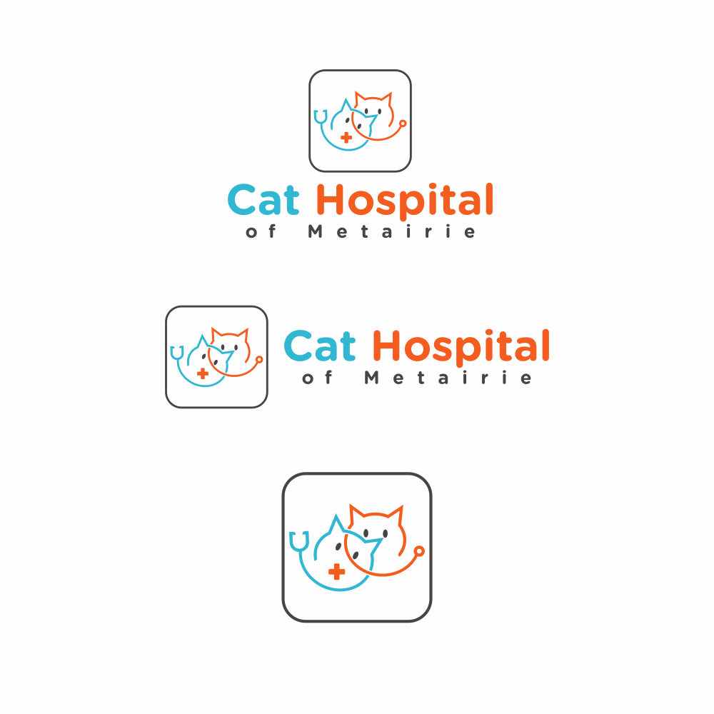 Logo Design by hidayati123 for Cat Hospital of Metairie | Design #31793422