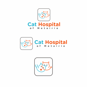 Logo Design by hidayati123 for Cat Hospital of Metairie | Design: #31793422