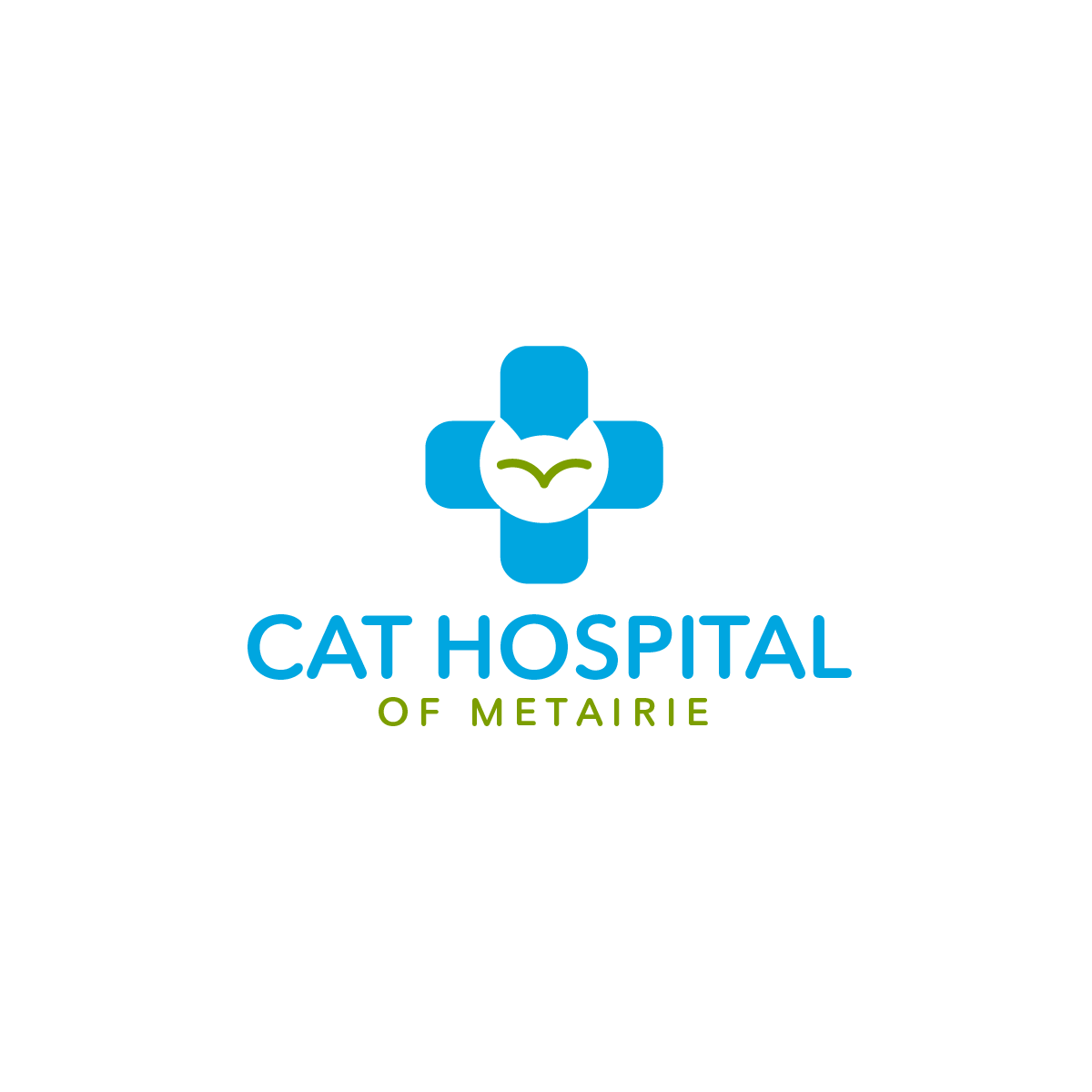 Logo Design by Elrich for Cat Hospital of Metairie | Design #31756467