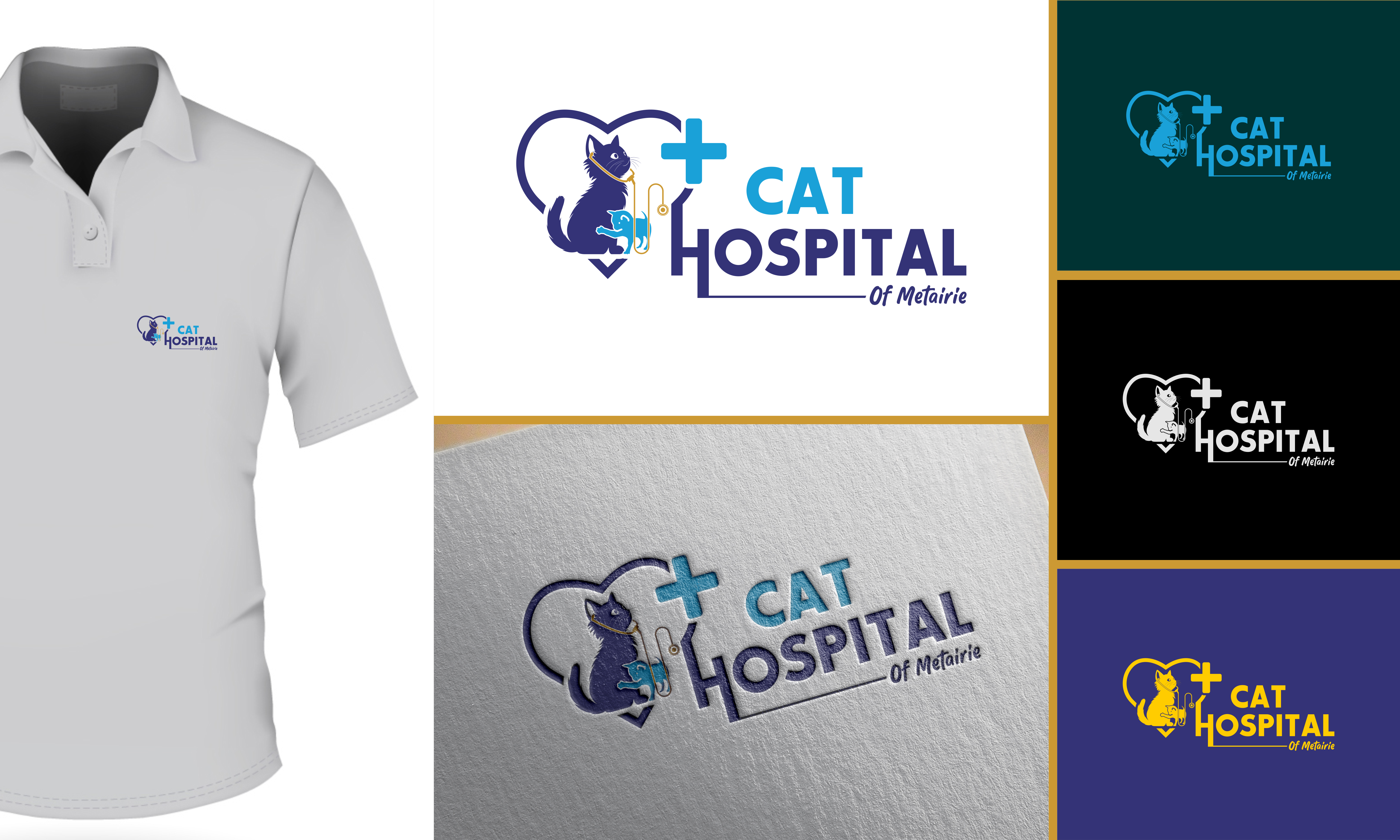 Diseño de Logo por Afika_YN para Cat Hospital of Metairie | Diseño #31792538