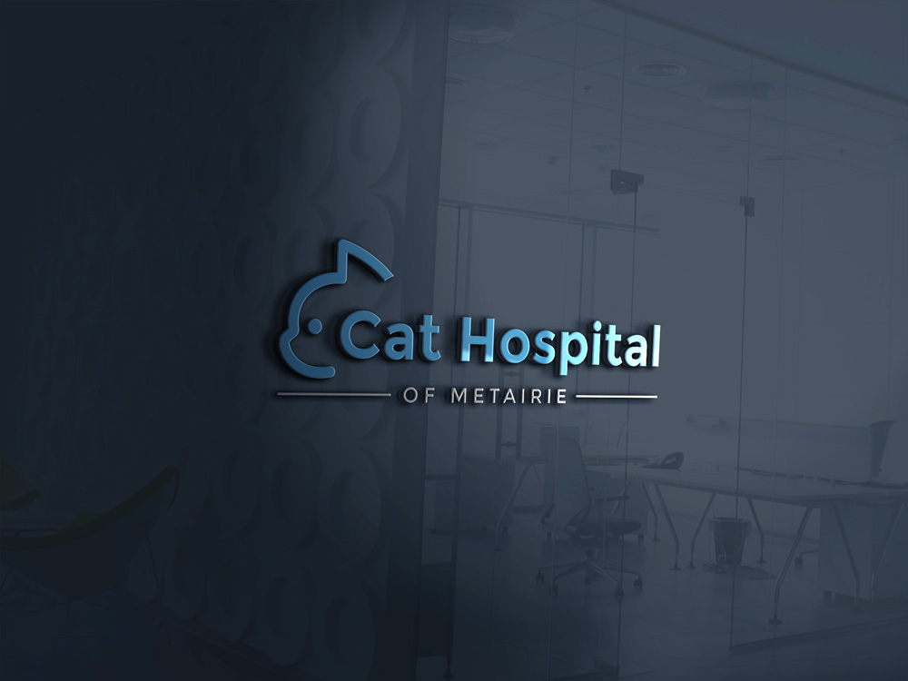 Logo Design by Design your Mind for Cat Hospital of Metairie | Design #31748929