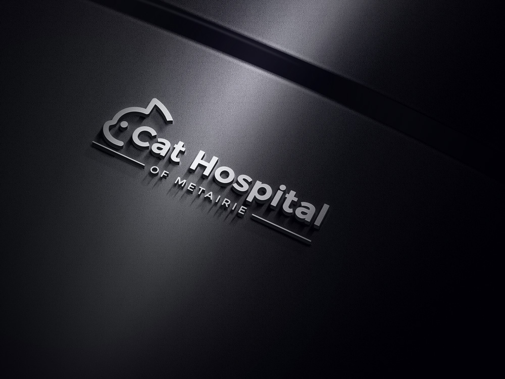 Logo Design by Design your Mind for Cat Hospital of Metairie | Design #31748930