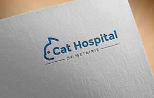 Logo Design by Design your Mind for Cat Hospital of Metairie | Design: #31748931