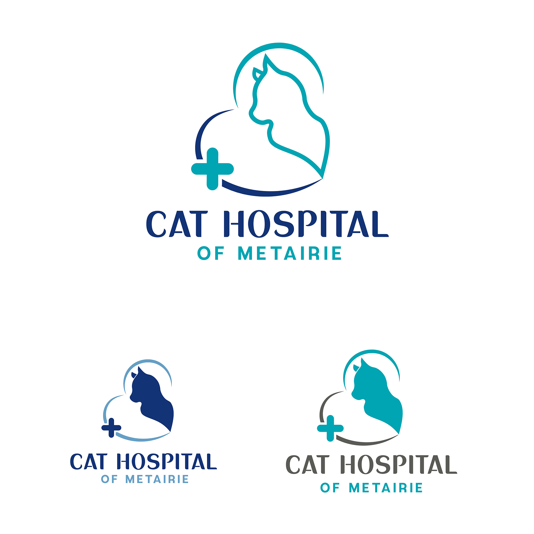 Logo Design by Graphic designer 69 for Cat Hospital of Metairie | Design #31784216
