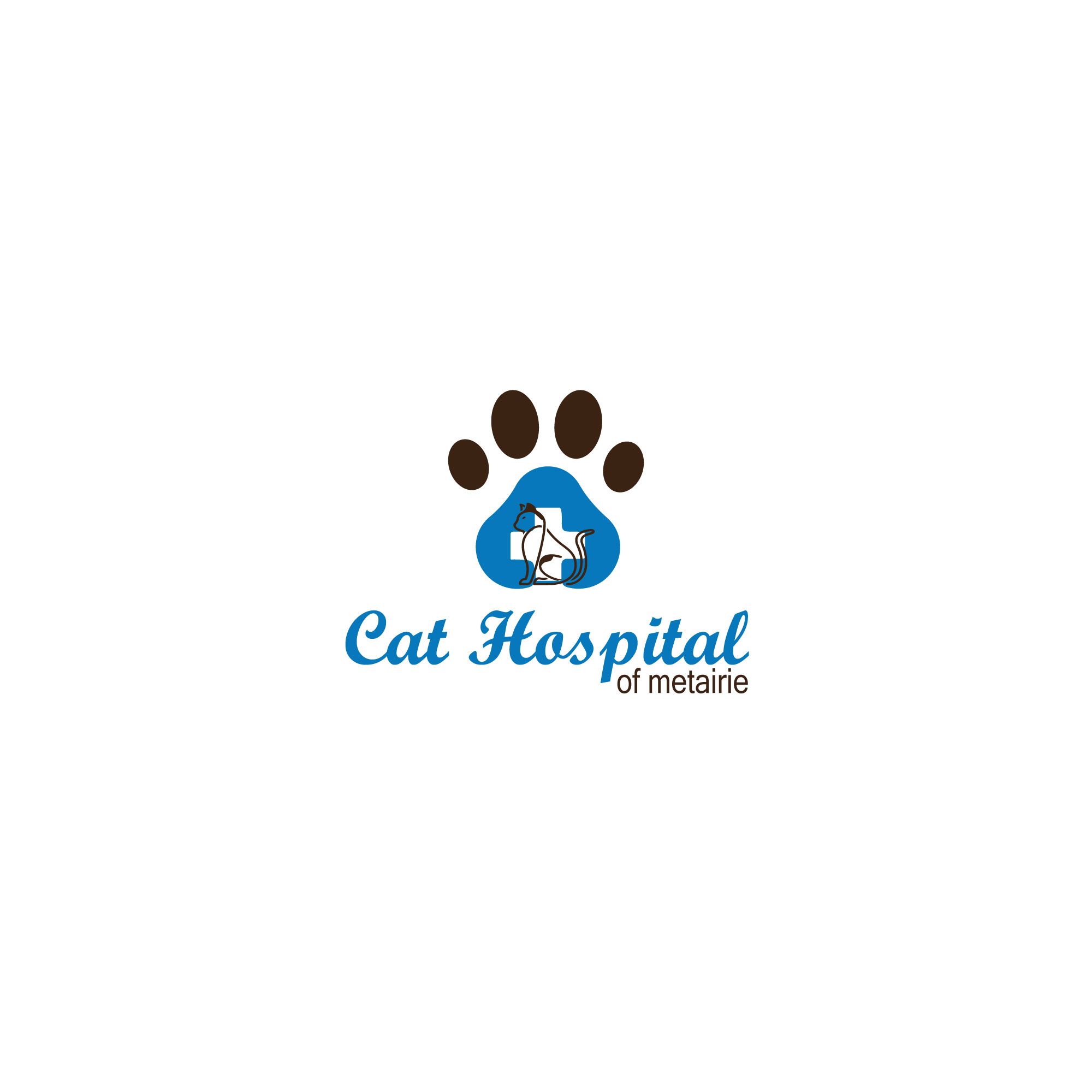 Logo-Design von Chowdhury Fateha Elahi 2023 für Cat Hospital of Metairie | Design #31756841