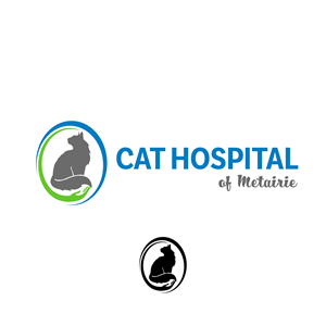 Logo Design by borzoid for Cat Hospital of Metairie | Design: #31767275