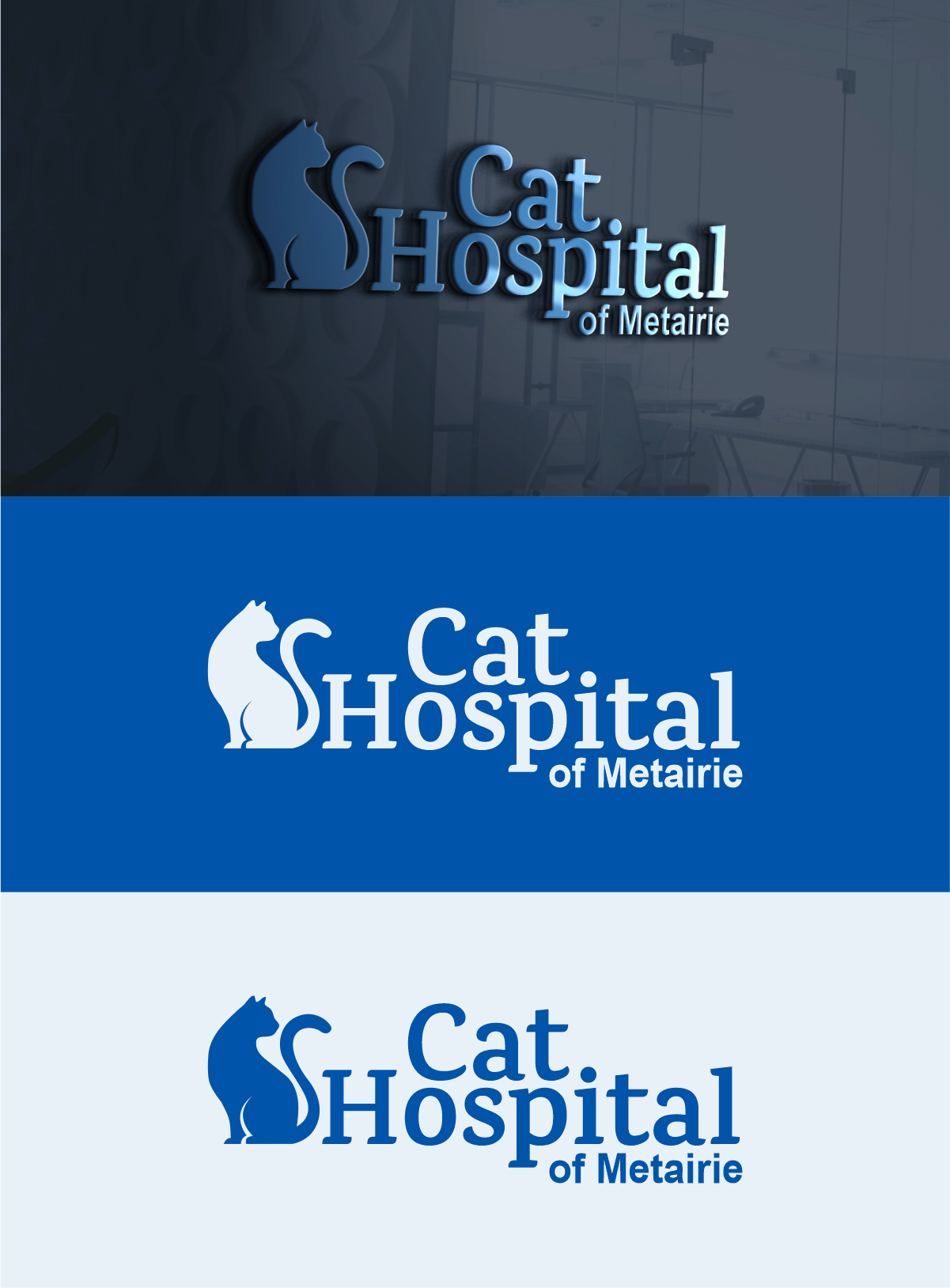 Logo Design by S.S. Mulla for Cat Hospital of Metairie | Design #31758836