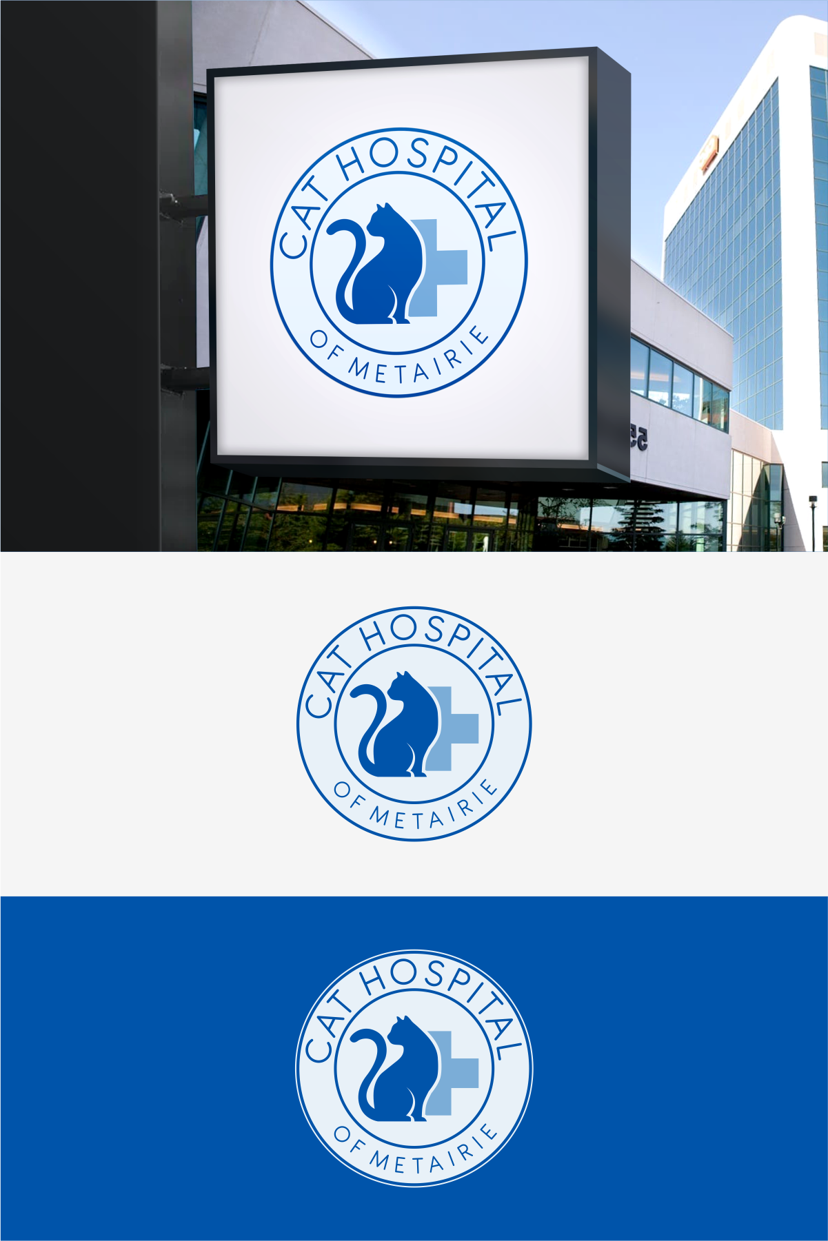 Logo-Design von S.S. Mulla für Cat Hospital of Metairie | Design #31761476