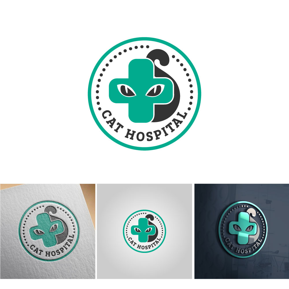 Logo Design by michellefrances for Cat Hospital of Metairie | Design #31766184