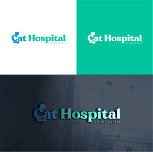 Logo Design by The Lion Studios for Cat Hospital of Metairie | Design: #31745761