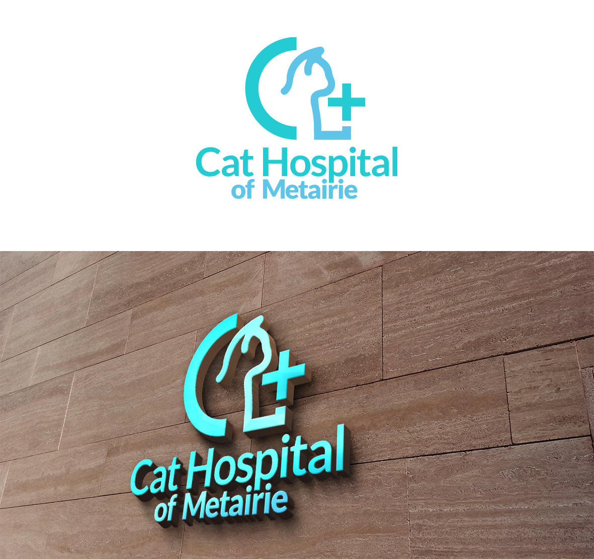 Logo Design by patriciaparadesign for Cat Hospital of Metairie | Design #31789553