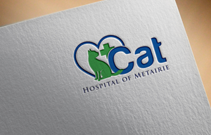 Logo Design by the majestic design for Cat Hospital of Metairie | Design: #31763247