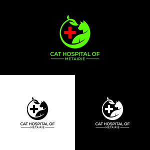 Logo Design by anak mama for Cat Hospital of Metairie | Design #31752982