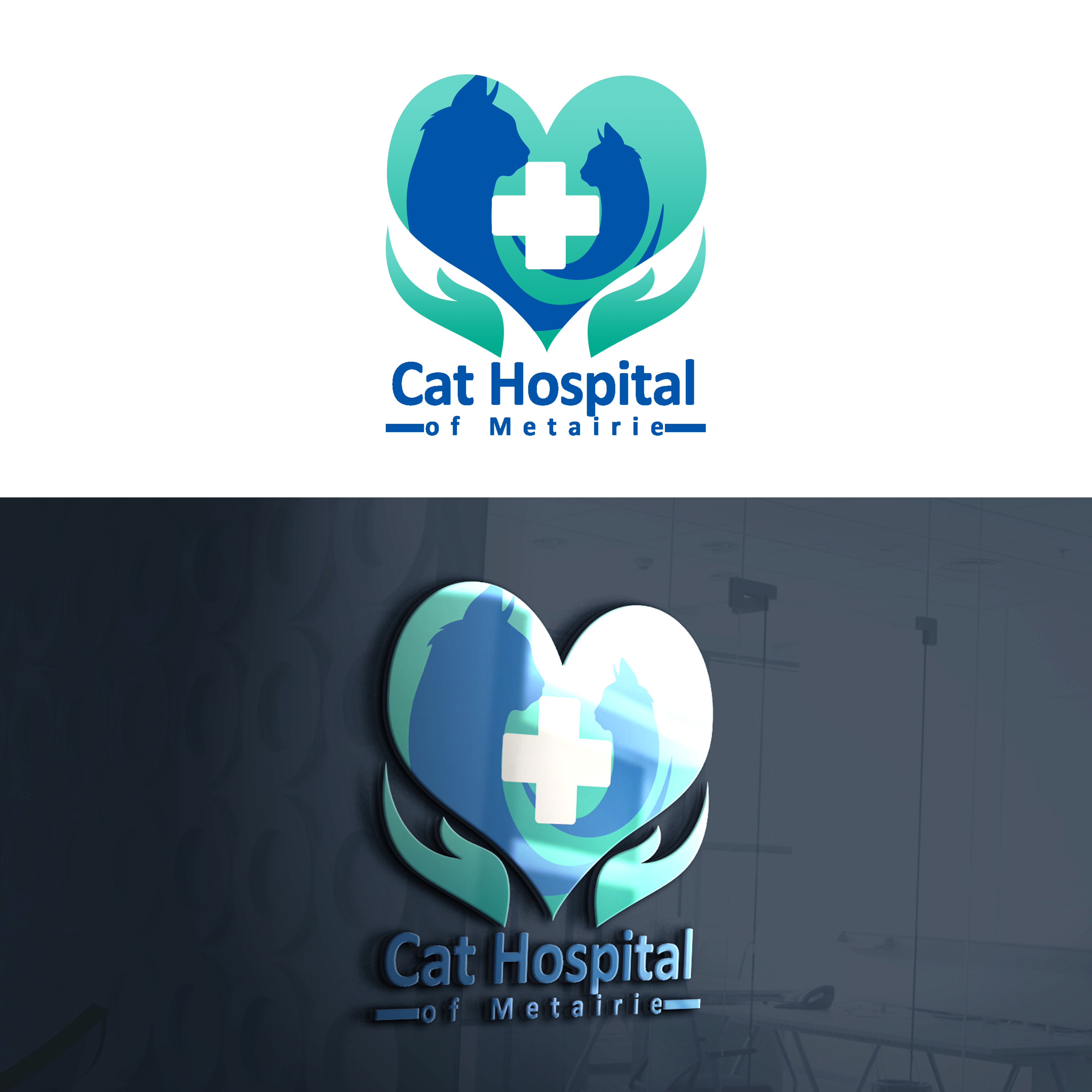 Logo-Design von sastra wiguna für Cat Hospital of Metairie | Design #31789174